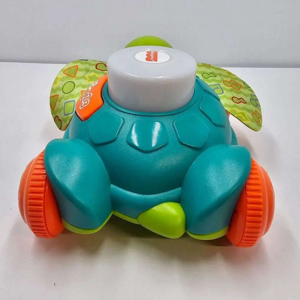 Fisher Price Linkimals Sit to Crawl Sea Turtle Light Up Musical Learning Toy
